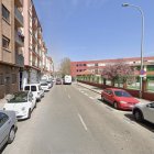 Calle Victoria en Valladolid, donde se produjo el suceso.