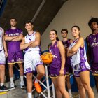 Primera y segunda equipación del CB Ciudad de Valladolid y del Ponce.