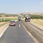 Carretera N-122 en Quintanilla de Onésimo