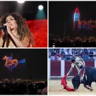 Rosario Flores, el espectáculo de drones y la corrida de toros con Roca Rey, Emilio de Justo y Marco Pérez.
