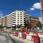 Obras de la red de calor en Parquesol