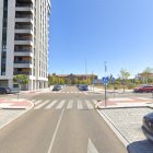 El cruce entre la calle Lecce con Orlando, en Valladolid
