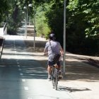 Carril bici del paseo Isabel la Católica