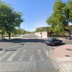 Cruce del Paseo de Belén con carretera del Cementerio.