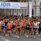 Media Maratón Ciudad de Valladolid en su salida desde Plaza Zorrilla.
