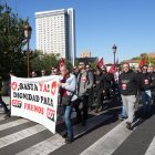 Manifestación de los trabajadores de Frenos y Conjuntos.