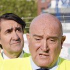 El alcalde de Valladolid, Jesús Julio Carnero, y el consejero de Medio Ambiente, Vivienda y Ordenación del Territorio, Juan Carlos Suárez-Quiñones