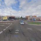 Rotonda entre las calles Daniel del Olmo González y Pilar Miró