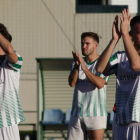 Jugadores del Betis CF tras caer en Copa del Rey.