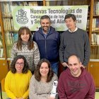 José Francisco Cobo y el resto de investigadores del grupo NEWTEC.