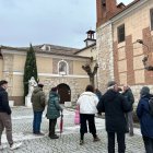 Vecinos de Valladolid celebrando el nacimiento de Santa Teresa de Jesús