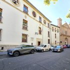 Una imagen de este viernes del Palacio Butrón, próxima sede de la Casa Delibes