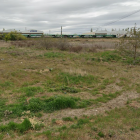 Terreno en el que se podrán levantar hasta 70 chalés en Valladolid.