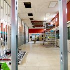 Obras de remodelación de la estación de autobuses de Valladolid.