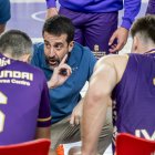 David Barrio, en un tiempo muerto.