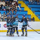 Imagen de archivo del Caja Rural CPLV celebrando un gol.