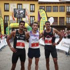 Imagen del podio de la Media Maratón de Tordesillas.