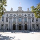 Fachada de la sede del Tribunal Supremo