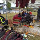 Box de combate en las pistas de Terradillos en Valladolid.