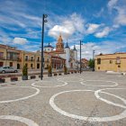 Plaza Mayor de Rueda, en una imagen de archivo