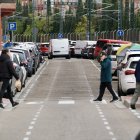 Calle Estación, cerca de la plaza Circular