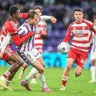 Latasa, cubierto por el rojiblanco Óscar.