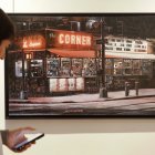 Valladolid 7/11/2025. Exposición de luis Pérez en la antigua galería de arte Rafael. Photogenic/Miguel Ángel Santos