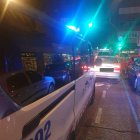 Un conductor drogado se salta un semáforo en rojo mientras veía una película en Valladolid