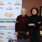 Antonio Rodríguez, organizador, y Mayte Martínez presentan la Carrera Polígono de San Cristóbal.