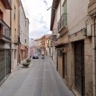 Calle Derecha al Salvador en Peñafiel, donde tuvieron lugar los hechos