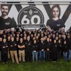 Foto de familia de la factoría de Carrocería de Valladolid.
