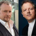 Montaje con retratos de Fernando Cayo y Óscar de la Fuente.