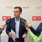 El portavoz del PSOE de Valladolid, Pedro Herrero