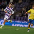 Delgado, en el partido ante Las Palmas.
