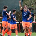 Chatún celebra uno de sus goles esta temporada.