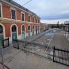 Estado de la estación de trenes en la actualidad.