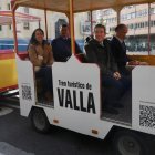 Carlos Magdaleno subido al tren de la CEOE para exigir el soterramiento