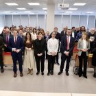 El presidente de la Diputación de Valladolid, Conrado Íscar, presenta la Milla de Oro del Vino de la provincia ante destacadas asociaciones empresariales madrileñas.