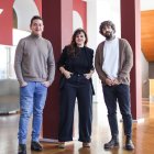 Matesanz, Bécares y Esbec, esta mañana.