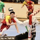 Una imagen del Bidasoa-Recoletas en Artaleku.