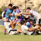 Imagen del duelo copera en Villajoyosa entre Huesitos La Vila e Inexo El Salvador.