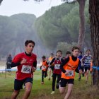 Un momento de la prueba de campo a través celebrada en Tudela de Duero.