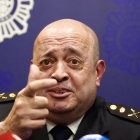 El jefe Superior de la Policía Nacional en Castilla y León, Juan Carlos Hernández Muñoz.