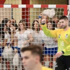 César Pérez celebra una de sus 18 paradas.