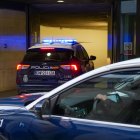 Salida de los juzgados de los detenidos para declarar sobre la incautación de drogas dónde estaba detenido el inspector de la policía nacional.