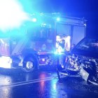 Intervención de los bomberos de la Diputación.