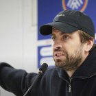 Piqué, en sala de prensa, como propietario del conjunto andorrano.