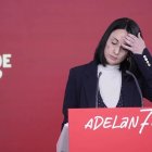 La secretaria de Organización del PSOE, Rebeca Torró, este viernes