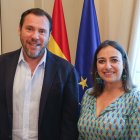 Óscar Puente y Miriam Andrés, en una imagen de archivo.