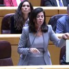 Arenales Serrano recrimina a la ministra de Vivienda por el caso de los okupas de Arroyo de la Encomienda en Valladolid.